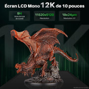 Impresora 3D de resina ELEGOO Saturn 4 12K MSLA 218,88 mm x 122,88 mm x 220 mm