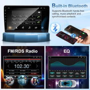 Autoradio 2G+32G para Mercedes-Benz Vito 2004-2011/2010-2015 con Carplay inalámbrico y Android Auto, Android 13 10.1'' Radio de coche con BT GPS WiFi Mirror Link FM/RDS EQ SWC