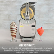 Máquina de granizados Ninja SLUSHi XL con tecnología SlushAssist, gran capacidad de 3,7 l (capacidad máxima de llenado de 2840 ml), para granizados, cócteles congelados y más, color Mokka FS601EUBR