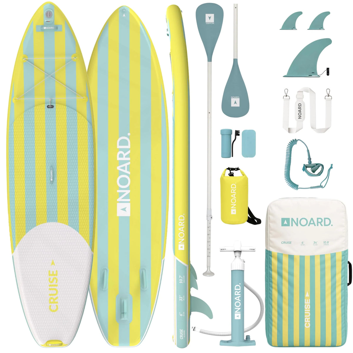 Tabla de SUP inflable de 326 cm, doble capa de punto de caída (drop-stitch), 85 cm de ancho, hasta 140 kg, con remo, bomba, mochila y bolsa estanca.