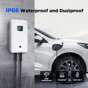 Cargador EV Morec Tipo 2 32A 7KW 6M con APP, compatible con conexión Bluetooth y WiFi estándar para estación de carga EV, enchufe estándar IEC 62196-2
