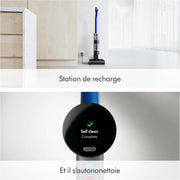 Dyson WashG1 Limpiador de suelos duros – Limpieza en húmedo potente (Negro/Azul)