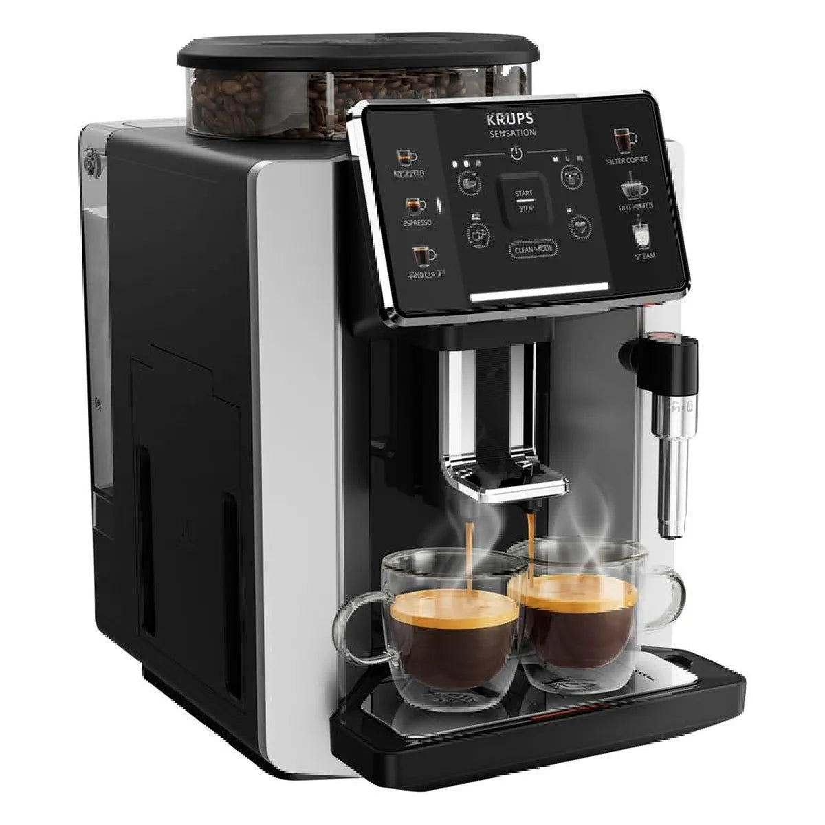 Cafetera espresso con molinillo KRUPS EA910E10