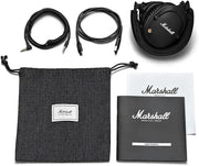Auriculares inalámbricos Bluetooth Marshall Monitor II con cancelación activa de ruido híbrida, tipo diadema, 30 horas – Negro
