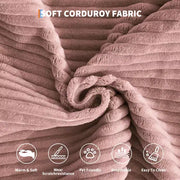 Sofá cama convertible 5 en 1: diván de suelo de pana de 78.8" con brazos, respaldo y cojines ajustables