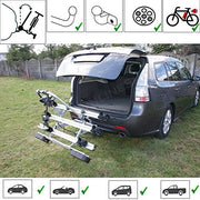 PORTABICICLETAS DE BOLA PLEGABLE PARA 3 BICICLETAS | Portabicicletas
