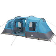 Tienda de campaña túnel para 4 personas impermeable azul 2025 V6491