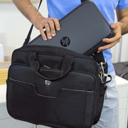 Impresora portátil todo en uno OfficeJet 250, funciones de impresión, copia y escaneo hasta 600 ppp, Wi-Fi y USB, negra
