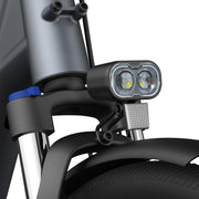 Bicicleta eléctrica ADO Air28 Pro, pedelec con transmisión por correa, bicicleta urbana, e-bike de 28 pulgadas, 2 velocidades, cambio automático, motor trasero Bafang, portaequipajes, bicicleta eléctrica para mujer/hombre