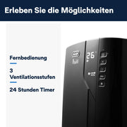De'Longhi Pinguino PAC EL112 CST WiFi, aire acondicionado portátil con tecnología MyEcoRealFeel para habitaciones de hasta 110 m³, 11.000 BTU/h, 2,9 kW, 63 dB, función de deshumidificación, A+, control por aplicación y voz, blanco