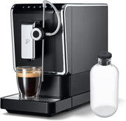 Cafetera automática Tchibo Esperto Pro con función One Touch para Caffè Crema, espresso y especialidades de café con leche, antracita