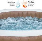 Intex Pure Spa Sahara 4 plazas 28426EX beige