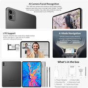 TECLAST Artpad Pro Tablette Tactile 12.7 Pouces,2.2GHz Helio G99,Android 15,Tablette avec Stylet,Dual SIM 4G+WiFi,20Go RAM+256Go ROM/2176×1600/10000mAh+Charge Rapide 30W/13MP/GMS,Google Service Tablet