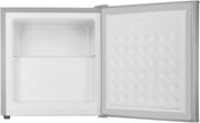 Minicongelador independiente Amica 50x48x44,5 cm 32 L, compartimento congelador de 4 estrellas con cubitera, modelo AGB 3010 E - aspecto de acero inoxidable