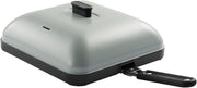CADAC - 2 Cook 3 Turbo Deluxe y cúpula de parrilla universal - Barbacoa de gas de sobremesa con 2 quemadores y tapa de aluminio - Set de barbacoa para camping al aire libre con encendido piezoeléctrico y dispositivo de fallo de llama - 50mBar