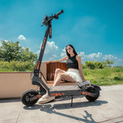 Patinete eléctrico Kukirin G2, 55 km de autonomía, patinete eléctrico de 10"