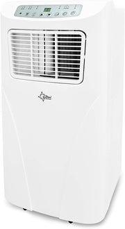SUNTEC Aire acondicionado portátil Impuls 2.6 Eco R290 – Aire acondicionado móvil y silencioso con tubo de escape – Enfriador y deshumidificador para habitaciones de hasta 34 m² – Refrigeración móvil para hogar y oficina – 9.000 BTU | 2600 vatios