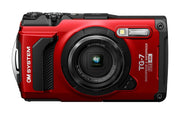Cámara de exterior OM SYSTEM Tough TG-7, resistente al agua y a los golpes, F2.0, roja, vídeo 4K, 12 MP, zoom 4x, macro, Bluetooth, Wi-Fi