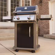 Barbacoa de gas propano Weber Spirit E-210 de 2 quemadores, color negro