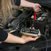 CTEK MXS 5.0 Test & Charge, cargador de batería de 12 V, mantenedor de batería, cargador para coche y camión, prueba la batería y el alternador, programa de desulfatación y modo de reacondicionamiento