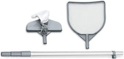 Set completo de piscina con estructura Summer Waves | Rectangular 549x274x132 cm gris | Set de piscina desmontable | Piscina de jardín y natación incl. bomba de filtro de arena, tapiz de suelo, lona cobertora y escalera de acceso