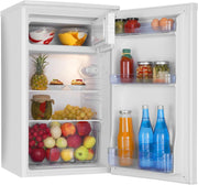 Frigorífico con congelador Amica KS 361 155 W / 85 cm de altura, blanco, clase de eficiencia energética E