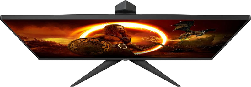 AOC Gaming Q27G2S - Monitor de 27 pulgadas QHD, 165 Hz, 1 ms, Adaptive Sync (2560x1440, HDMI, DisplayPort) negro/rojo