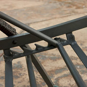 Set de 4 tumbonas de patio para exteriores de aluminio Deco