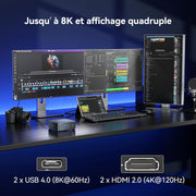 GEEKOM IT15 Mini PC IA, el más potente con Intel Core Ultra 9 285H (15.ª gen.) | 32 GB DDR5 y 2 TB SSD | GPU Intel Arc 140T 99 TOPS | Wi-Fi 7 | Pantalla cuádruple 8K | Windows 11 Pro para IA, gaming y creación