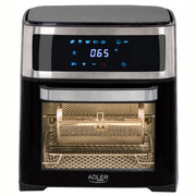 Freidora de Aire Caliente 13 L sin Aceite, 8 Programas, Temperatura 40-200 °C, 2500 W, Adler, AD6309