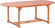 Mesa de jardín Casaria® resistente a la intemperie, con certificación FSC®, 200x100 cm