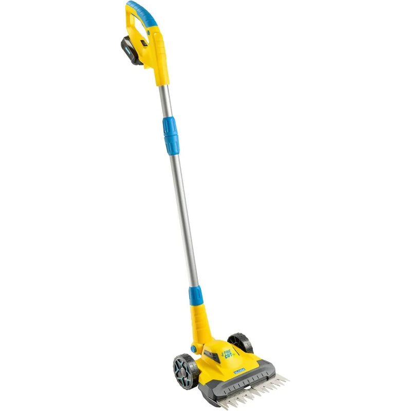 Cortabordes a batería FineCut 18V, juego de 25 cm de ancho de corte, incluye batería y cargador para jardines pequeños