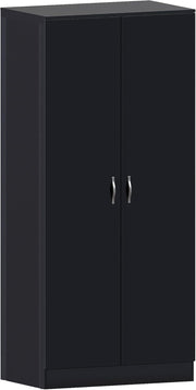 Armario de 2 puertas Vida Designs Riano, negro (2)