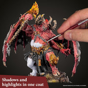 The Army Painter Speedpaint Complete 2.0, Set completo de 90 frascos de pintura acrílica de 18 ml, incluyendo los 3 pinceles esenciales para Warhammer 40k y Dungeons & Dragons