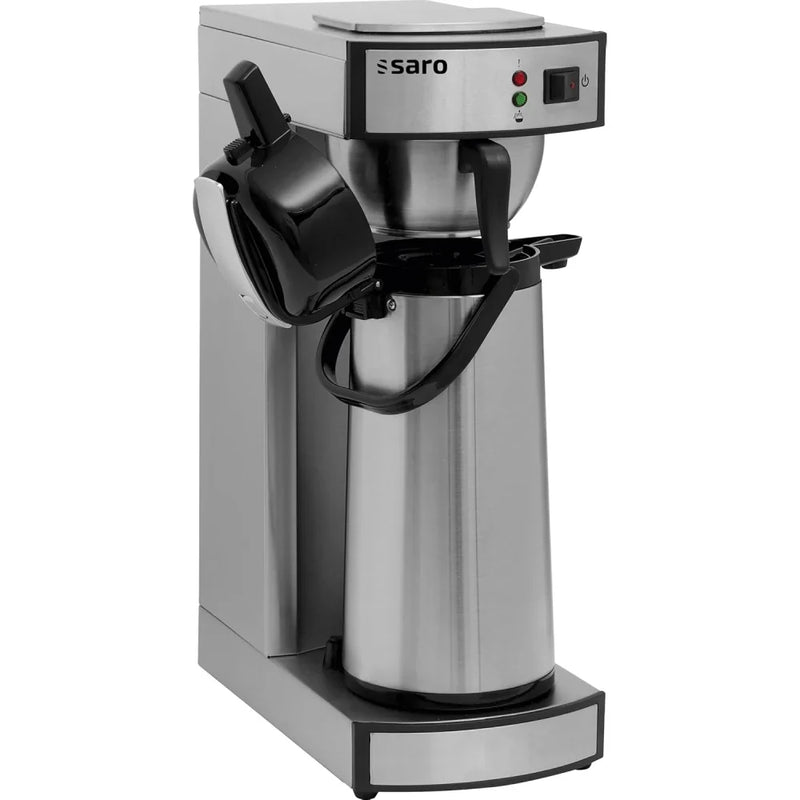 Cafetera SAROMICA THERMO 24 de 2,2 l con jarra térmica de acero inoxidable, tiempo de preparación de 5-6 min, 317-2085, 2,069 kW