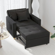 Sillón cama ajustable, convertible 3 en 1, varios colores, para 1 persona
