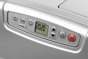 Estufa de parafina electrónica Qlima SRE 3231C2 3,1 KW para un volumen de 120m3/48m2, sistema antiolor, regulación de temperatura, gris plata