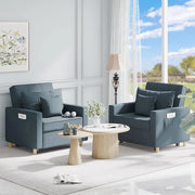 Sillón cama ajustable, convertible 3 en 1, varios colores, para 1 persona