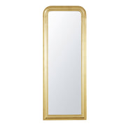 Espejo rectangular grande con molduras doradas 61x160 estilo clásico chic Maisons du monde