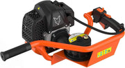 Ahoyadora de gasolina FX-EB152 52cc 3 CV con brocas de 100, 150 y 200 mm, ahoyadora para postes