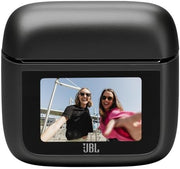 JBL Tour Pro 3, auriculares True Wireless Bluetooth con estuche de carga inteligente, 40 h de duración de batería, True Adaptive Noise Cancelling 2.0 y sonido JBL Spatial 360 con seguimiento de cabeza, negro