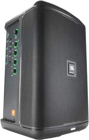 JBL EON ONE Compact - Sistema de PA personal todo en uno recargable, batería intercambiable, ligero y portátil, entradas múltiples, funciones de mezclador profesional - Negro