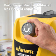 Sistema de pulverización de pintura airless Control Pro 250 M 110 bar con manguera de 9 m y pistola airless para pinturas de pared, lacas y barnices