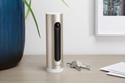Cámara de vigilancia interior inteligente Netatmo con soporte de pared, WiFi 2,4 GHz, detección de movimiento, visión nocturna, sin suscripción, NSC-AMZ, 1920p