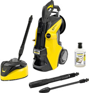 Limpiadora de alta presión Kärcher K 7 Premium Power Home, presión: 180 bares, caudal: 600 l/h, rendimiento de superficie: 60 m²/h, potencia: 3000 W, enrollador de mangueras, con pistola, boquilla turbo, lanza pulverizadora