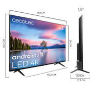 TV Cecotec serie A1 ALU10043S
