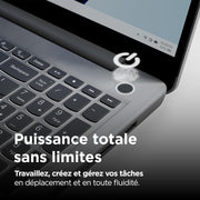 Lenovo IdeaPad 3 17ABA7 - Portátil 17.3'' HD+ (AMD Ryzen 7 5825U, RAM 8GB, SSD 512GB, Gráficos AMD Radeon, Windows 11 Home) Teclado AZERTY Francés - Gris
