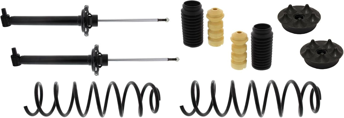MAPCO Kit de montaje de amortiguadores traseros Juego 40906/1 con copela de suspensión con tapa protectora/fuelle