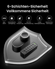 Cerradura inteligente Smart Lock Ultra con huella dactilar, teclado, código de acceso, aplicación para smartphone, compatible con Matter y batería de 9 meses