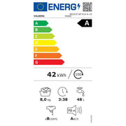 Lavadora de carga frontal 8 kg VALBERG WF 814 A-10 S566C